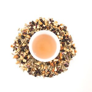 Purify and Detox Tea | Ginger Elderberry Dandelion Orange Tea